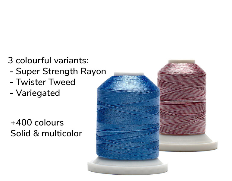 Super Strength Rayon embroidery thread by robison-anton